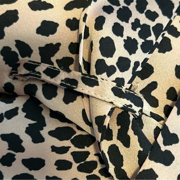 Equipment Temera Leopard Shirtdress Blush Size Large - Picture 7 of 13